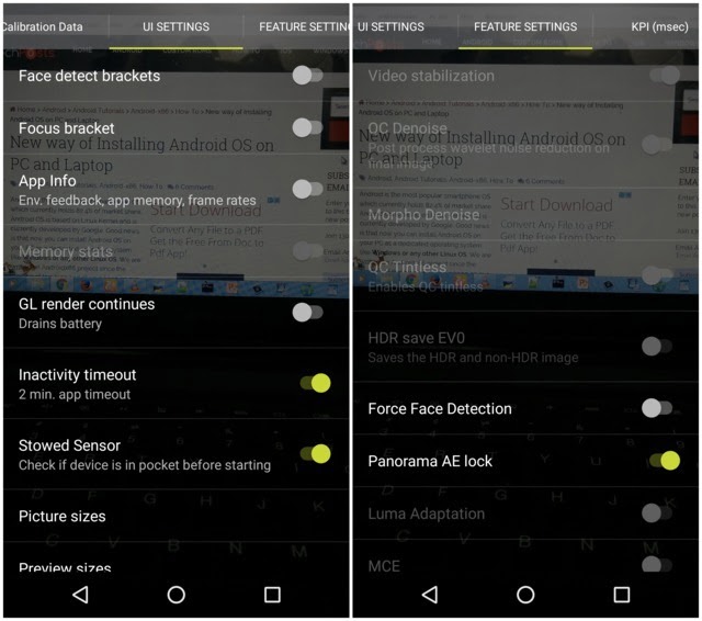 Fine tuning options added in Moto X's Camera app -Techposts