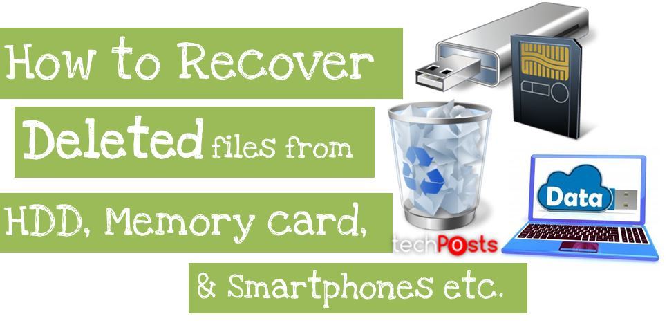 Recover Lost Deleted files quickly