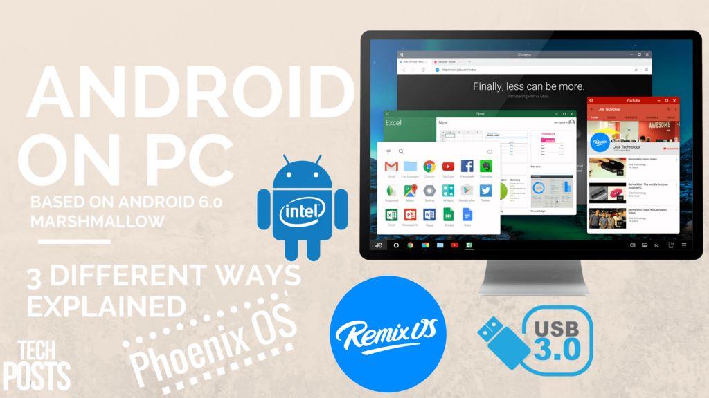 How to Install and Run Android 6.0 on Windows PC - 3 Ways Explained