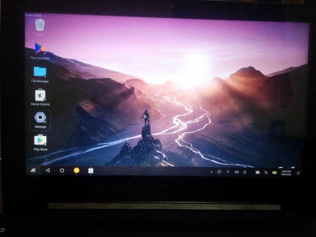 Remix OS on 64 bit Machine