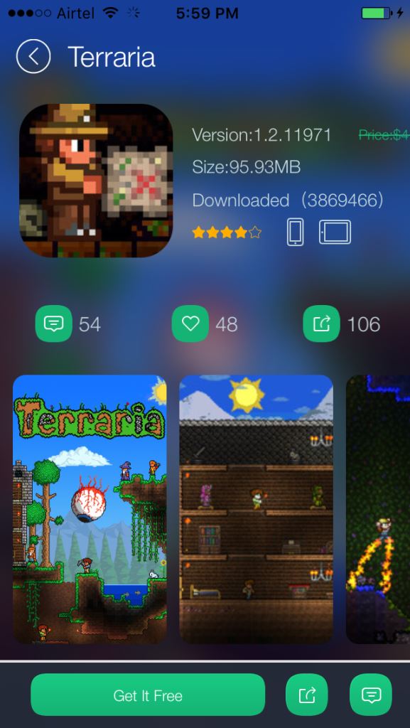 Example of a free app games 