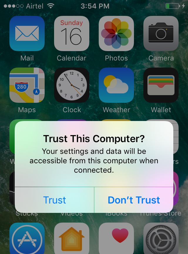 Hit Trust When Prompted in your iOS device for free paid iOS apps