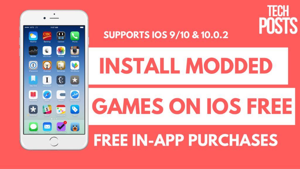 Install Modded iOS apps and games on iPhone, iPad and iPod Touch