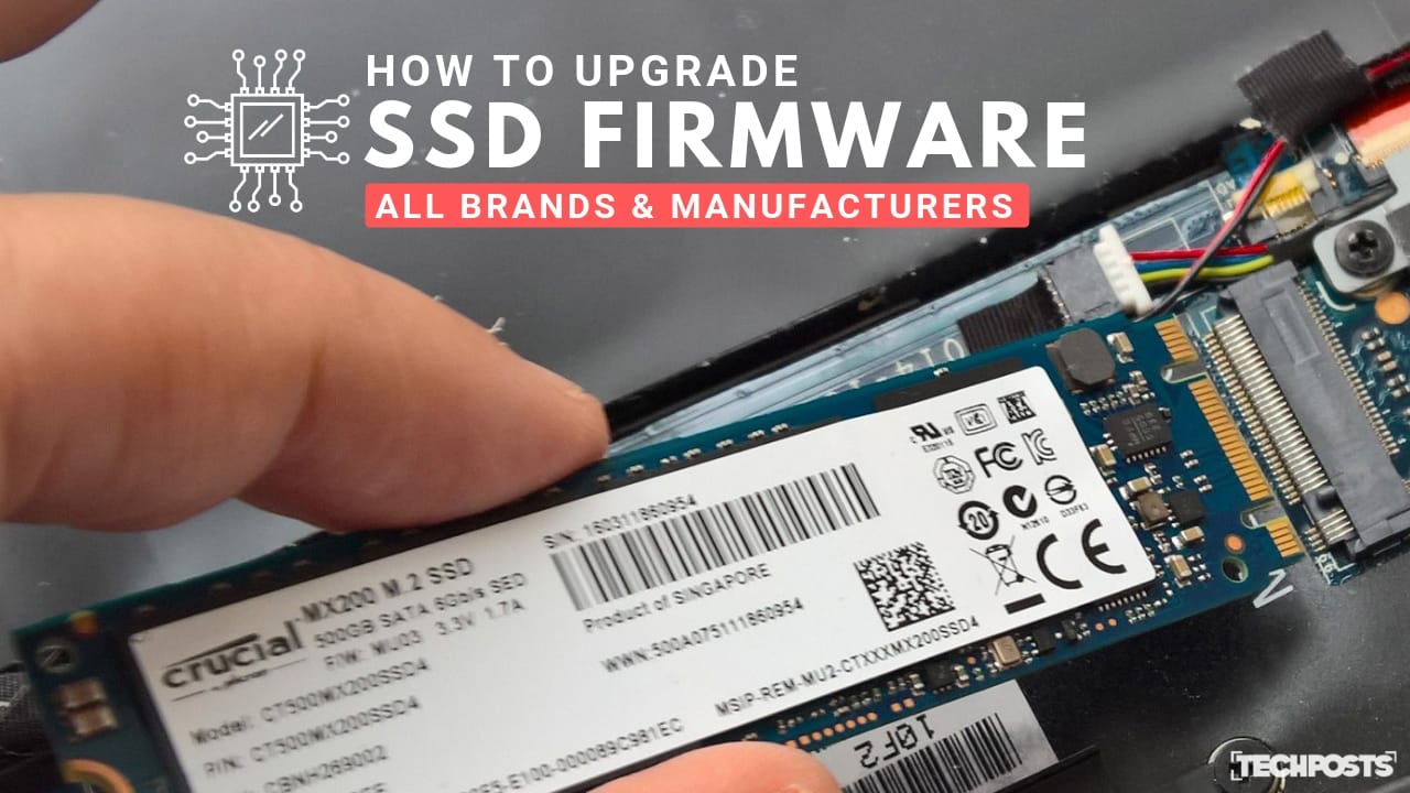 How to Update SSD Firmware Firmware Update Tool