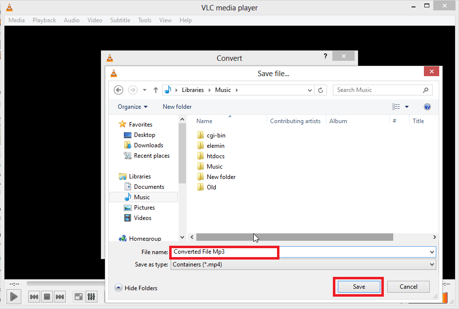 How to Extract Audio from Video files using VLC media player