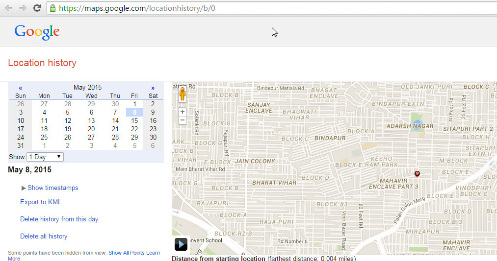 Get your complete Location History -Techposts