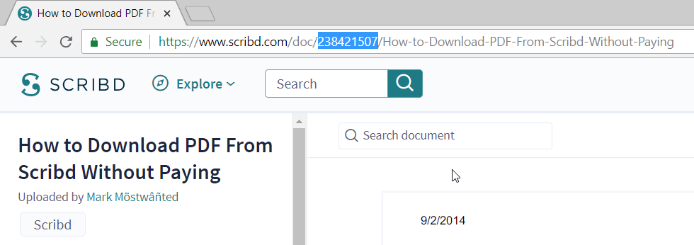 scribd pdf downloader
