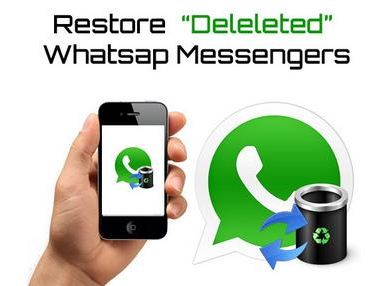 Restoring deleted Whatsapp messages Trick 2K15