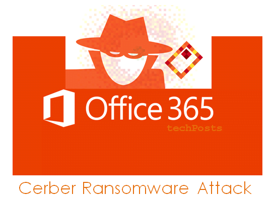 CerBer Ransomware Attack on Microsoft Office 365