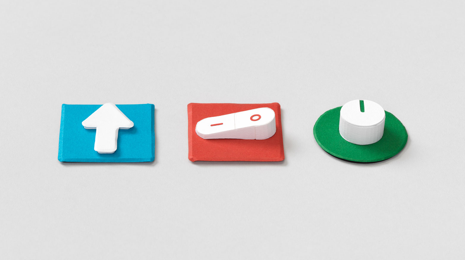 Pucks acts like switches in Google's Project Bloks