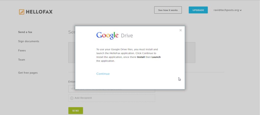 Pull Documents and files from Google Drive