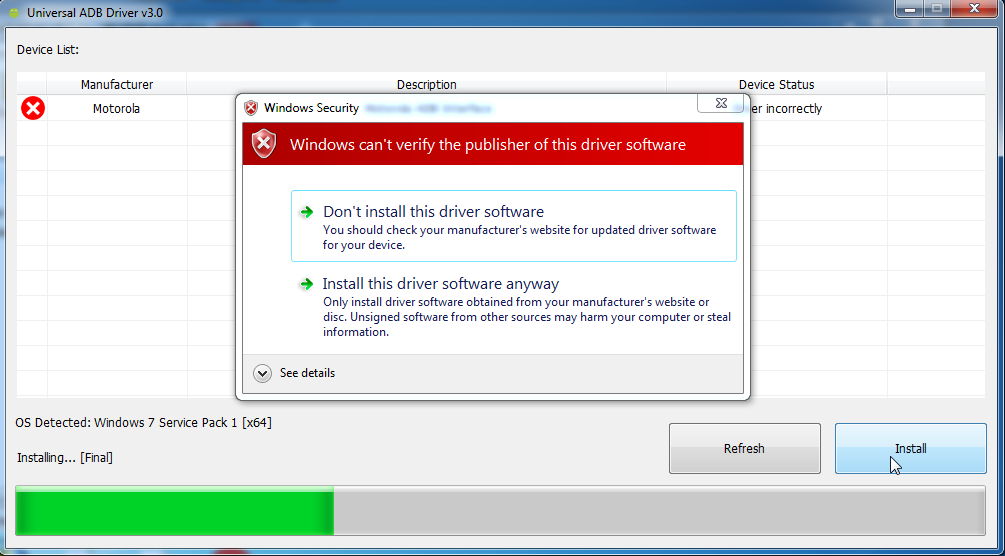 Universal adb driver что это