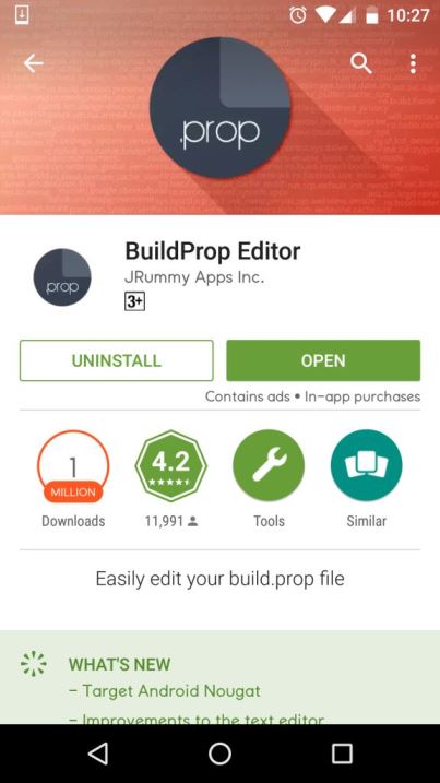adit build.prop android without root