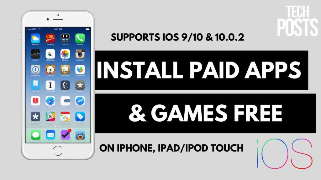 Get Paid Apps FREE, NO JAILBREAK