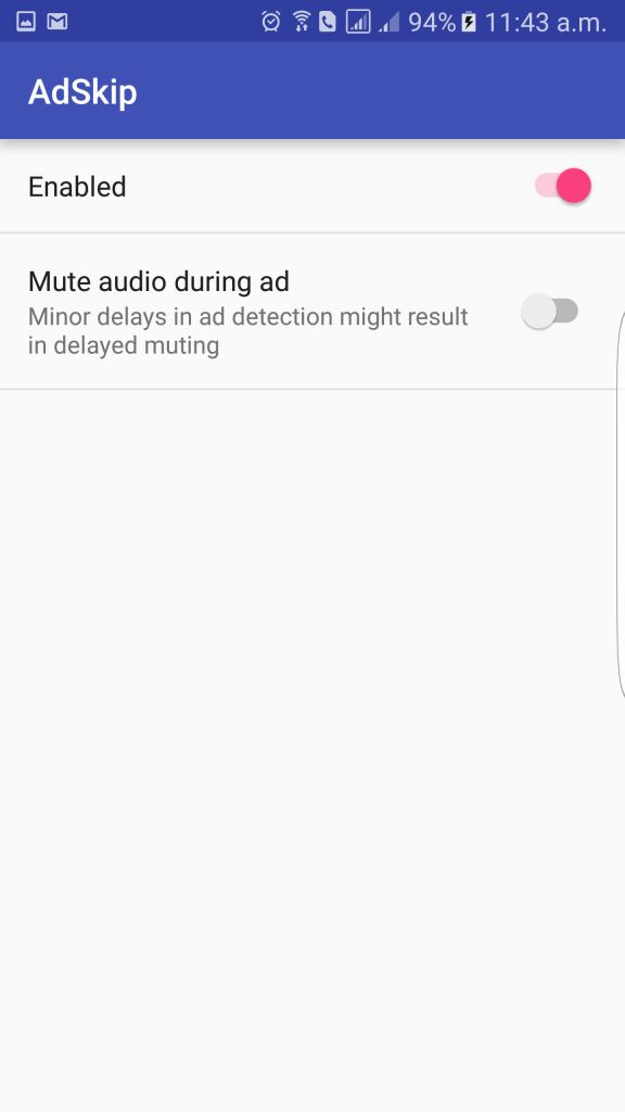 Enable Ad Skip for Youtube Video Ad Skip