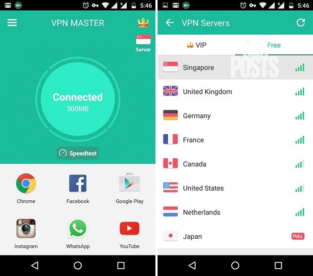 master vpn uptodown