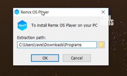 Installing Remix OS Player