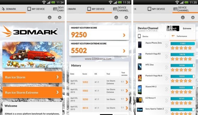 3D Mark APP to test Android Hardware abilities