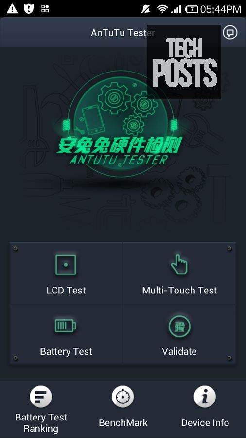 Antutu Tester app to test Android Hardware abilities