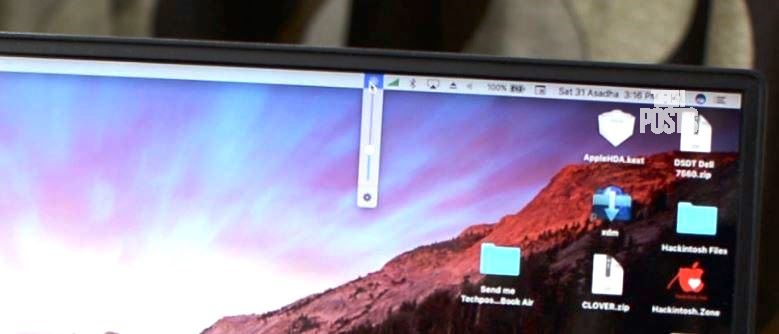 Brighness control Dell 7560 Hackintosh Mac OS sierra 10.12.6
