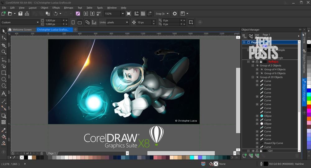 CorelDRAW Graphics Suite Photoshop alternative (Paid)