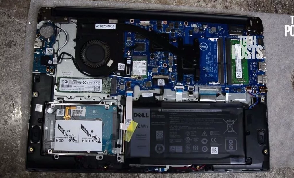 Dell 7560 Internals
