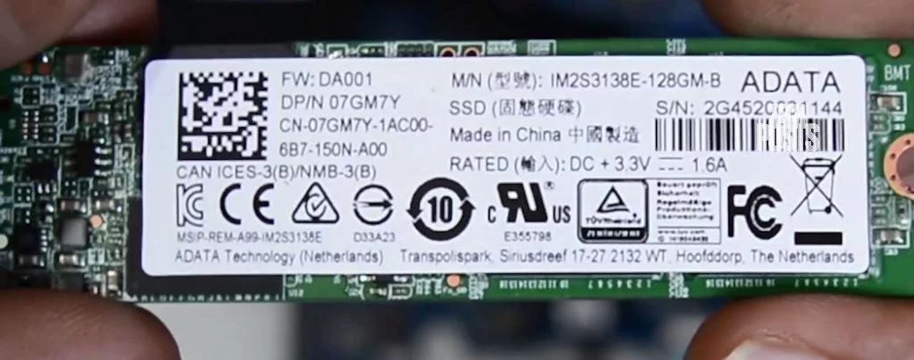 Dell 7560 SSD