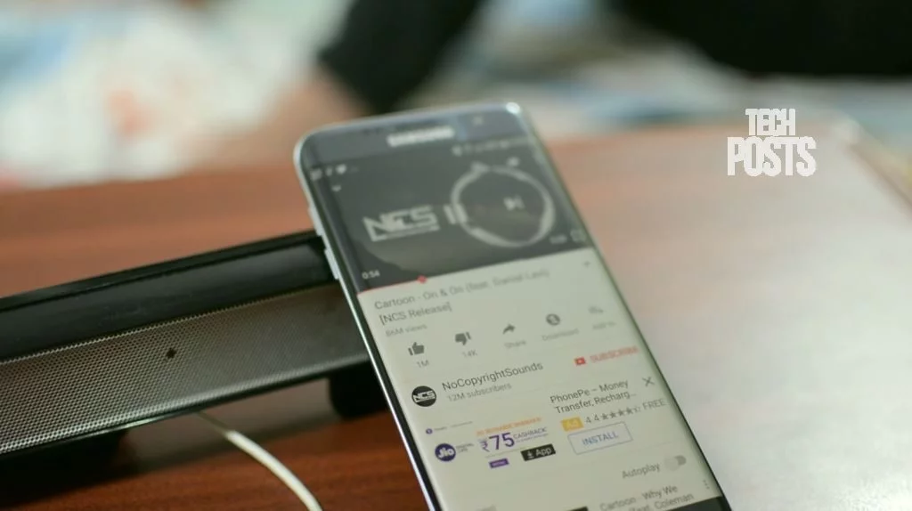 Connecta USB Soundbar with Android