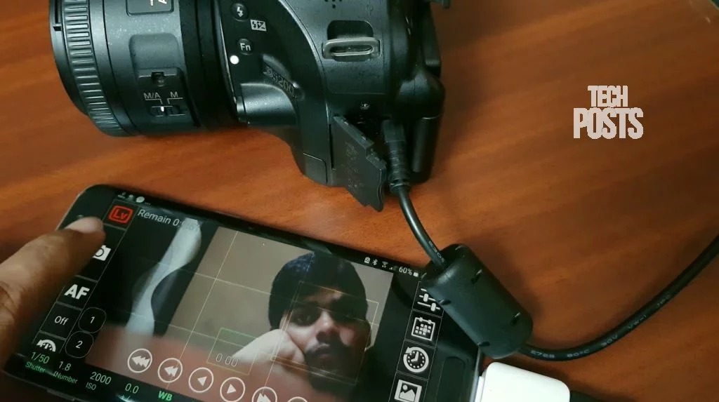 Control DSLR with Android Phone