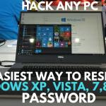 Forgot Windows Password Learn How to Reset or Change Windows 7, 8,10 Password