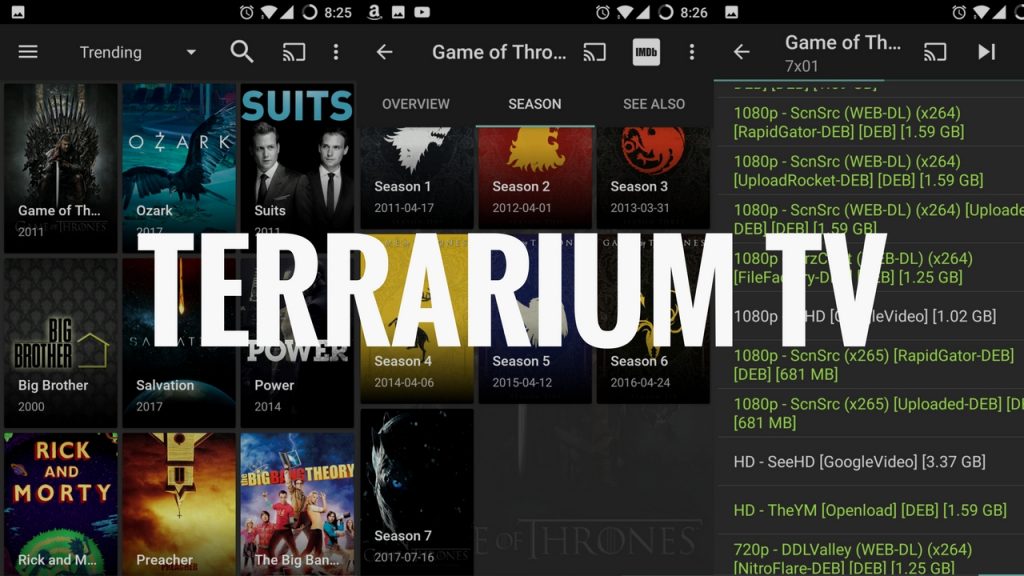 Terrarium - Kodi Alternatives