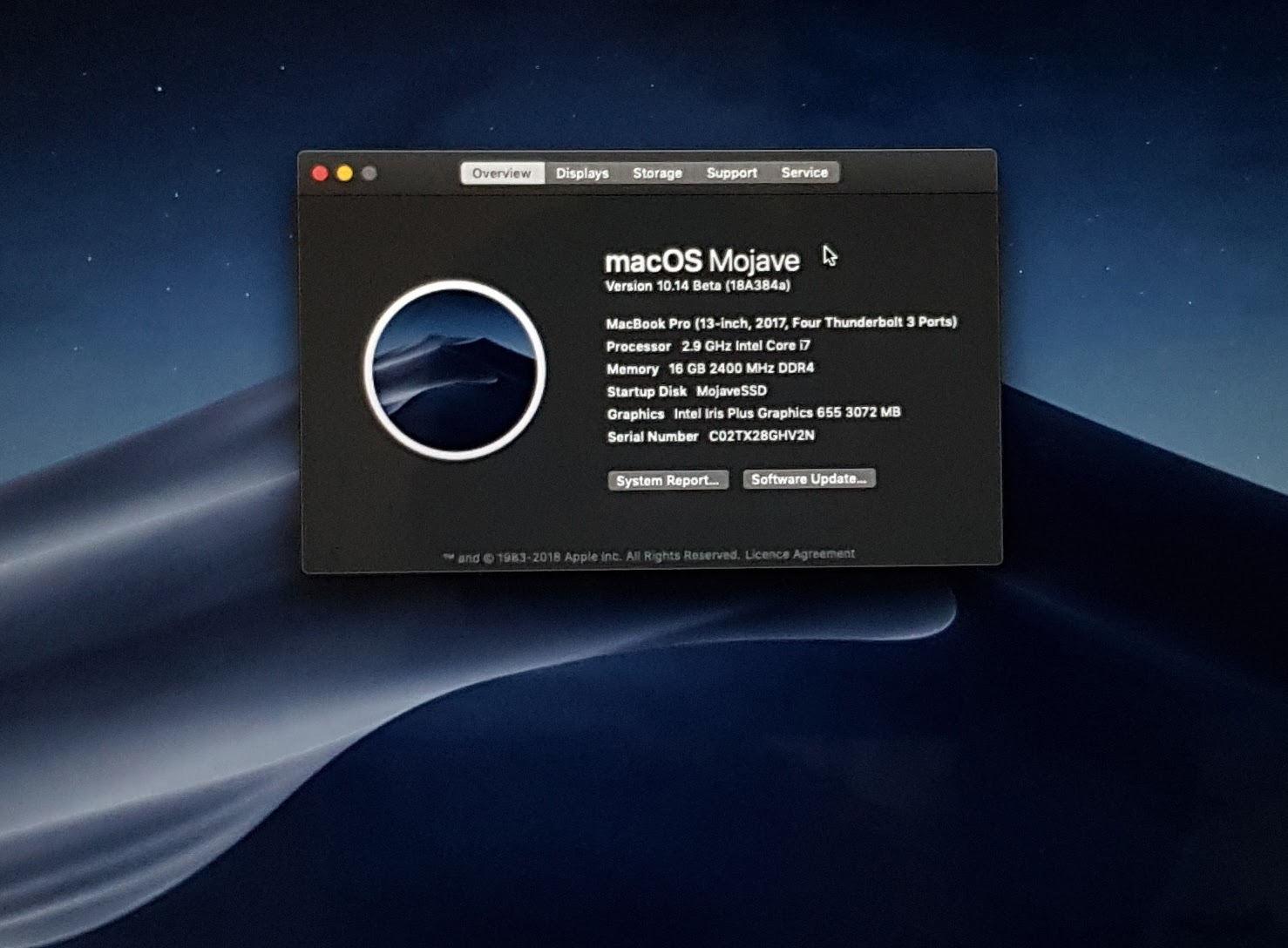 mac os mojave 10.14.6