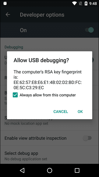 Device unauthorized please allow usb debugging что делать