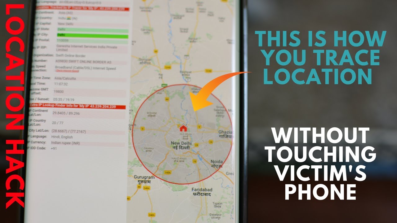 Trace location of aphone number and a Person secretly