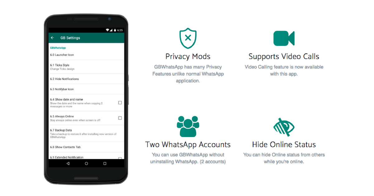 Download and Install GBWhatsApp 8.00 APK 2019 Latest Version