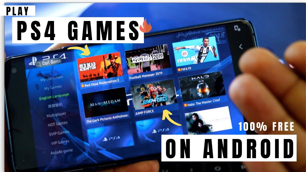 ps4 emulator for android without controller
