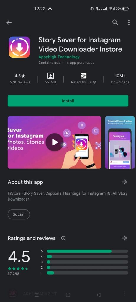 story save app to download instagram stories