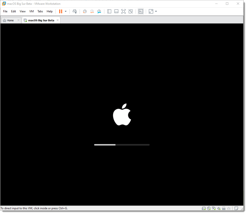 using vmware player to run a virtual mac os x system