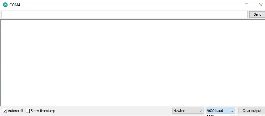 com serial monitor