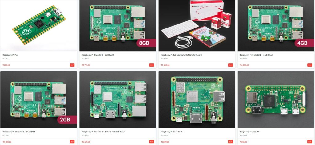 compre raspberry pi