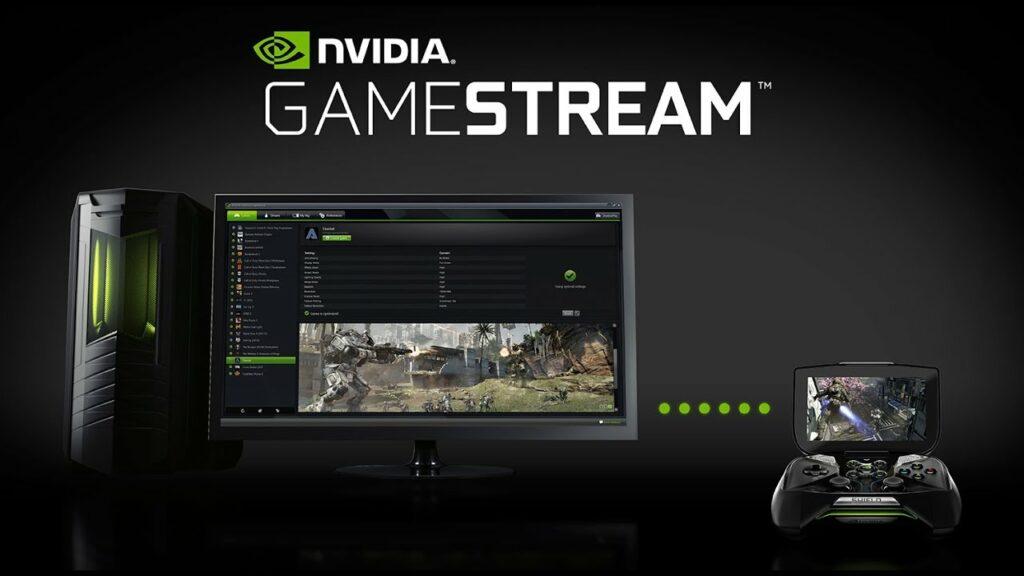Download Nvidia GameStream to stream PC games