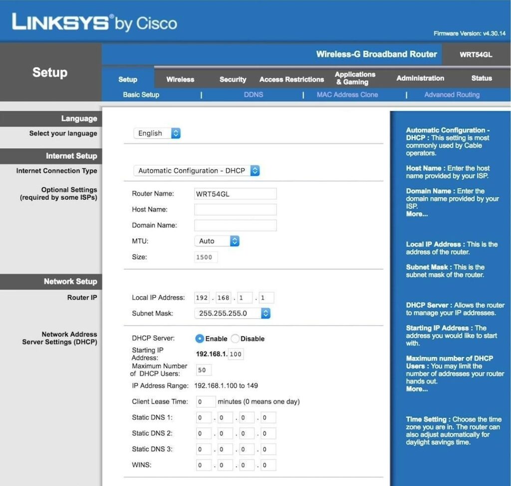 Linksys Wi-Fi Routers