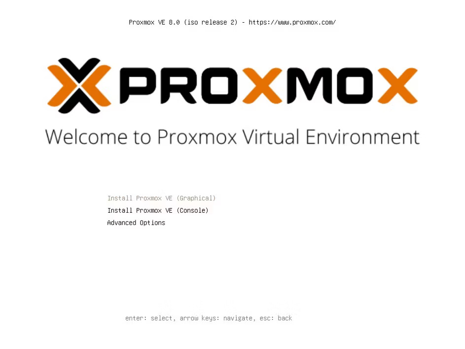 install proxmox on intel nuc